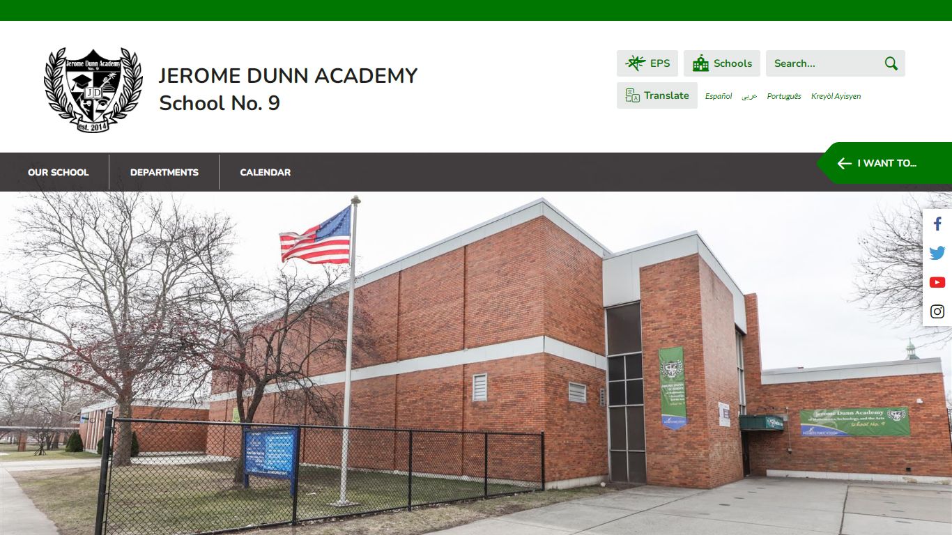 Jerome Dunn Academy No. 9 / Homepage - Elizabeth Public Schools