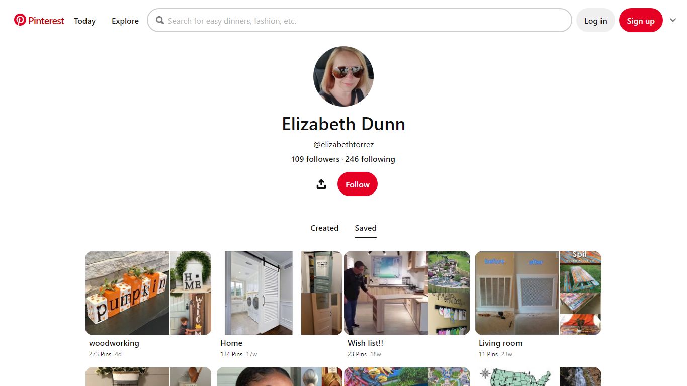 Elizabeth Dunn (elizabethtorrez) - Profile | Pinterest